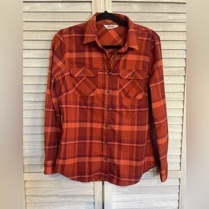 Mountain Khakis Plaid Women’s Button Down Shirt Sz S